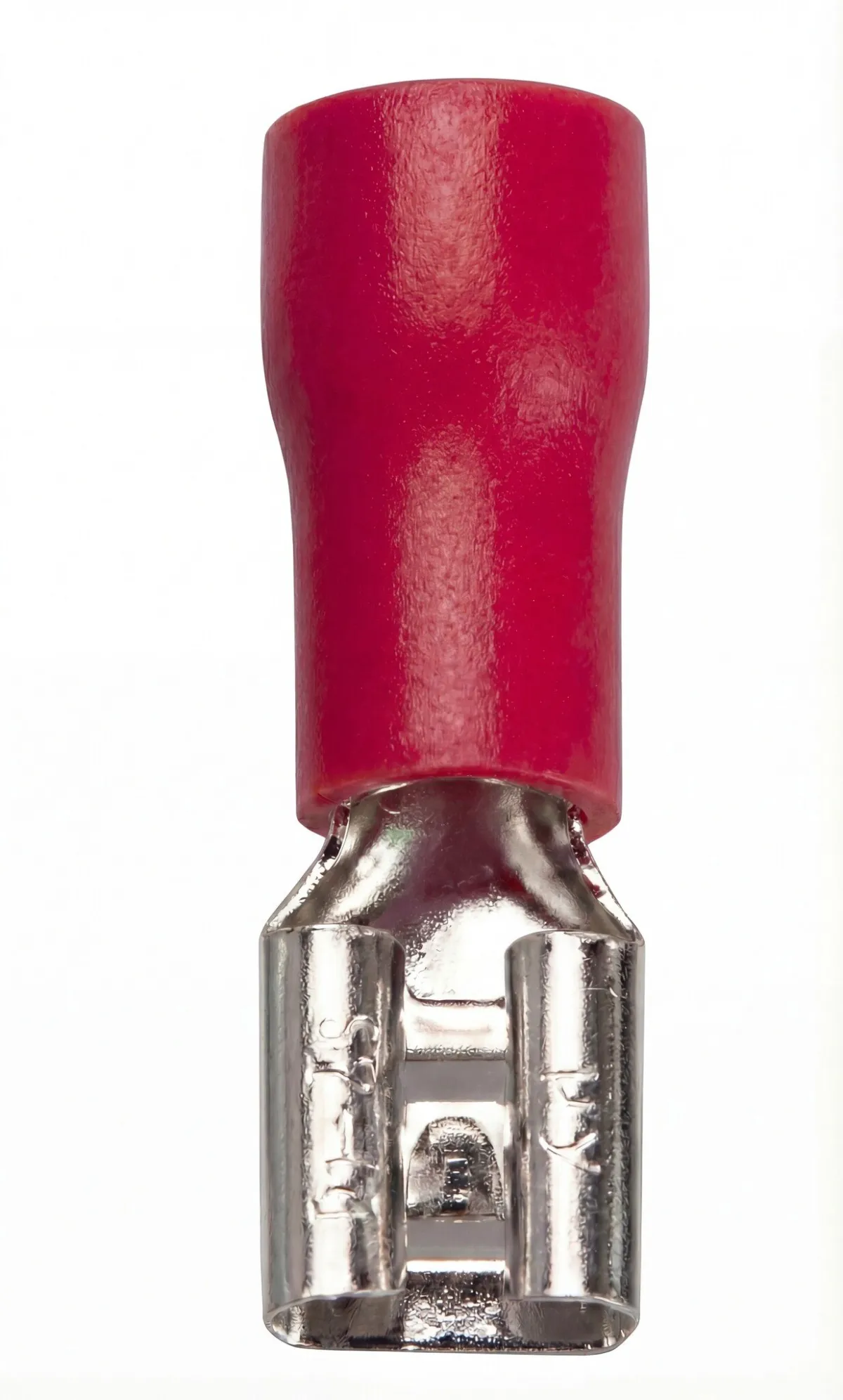 Terminal de cable hembra aislada 6,3 mm – Rojo