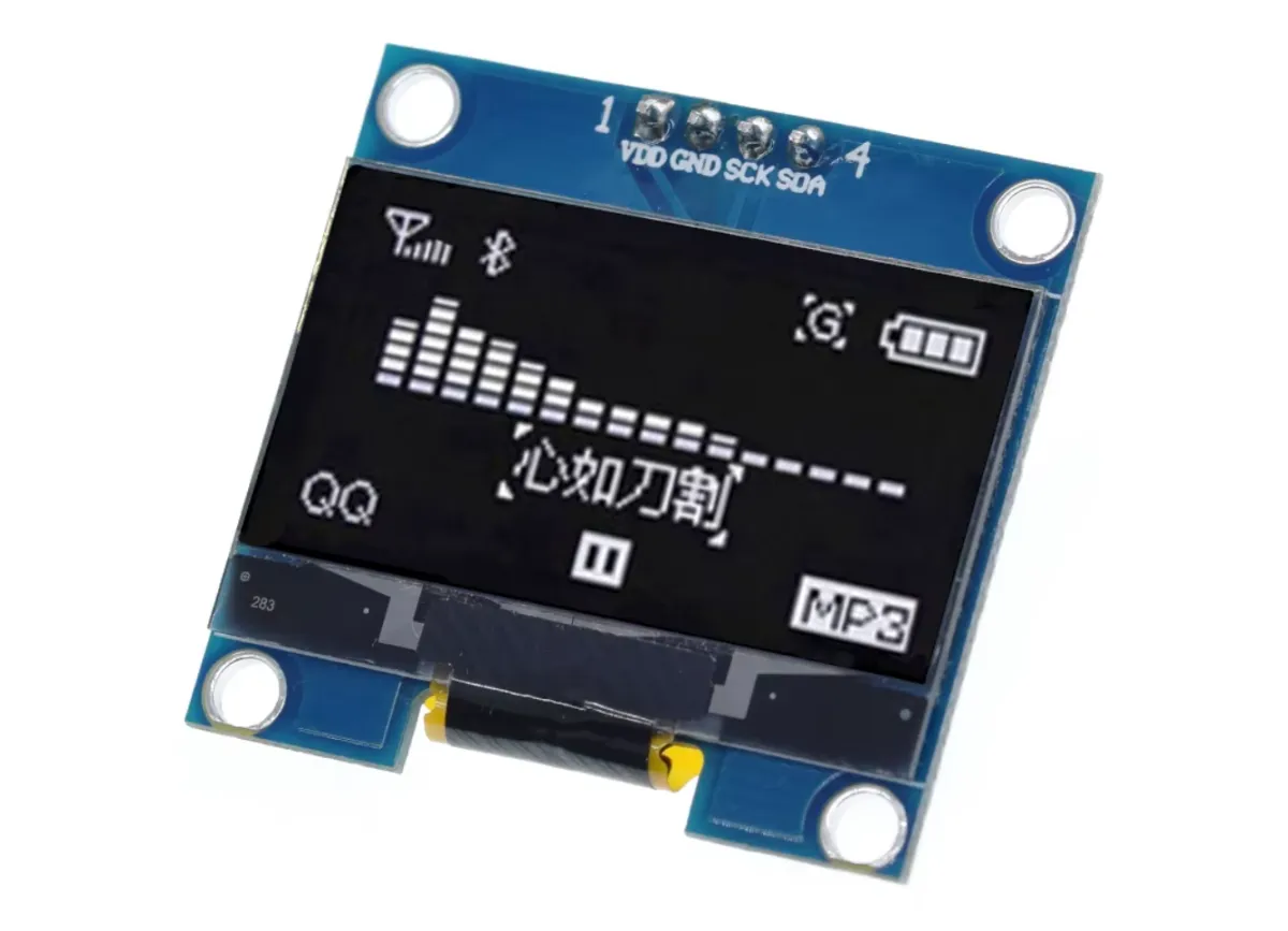 Mini OLED display wit 1.3 inch 128x64 I2C