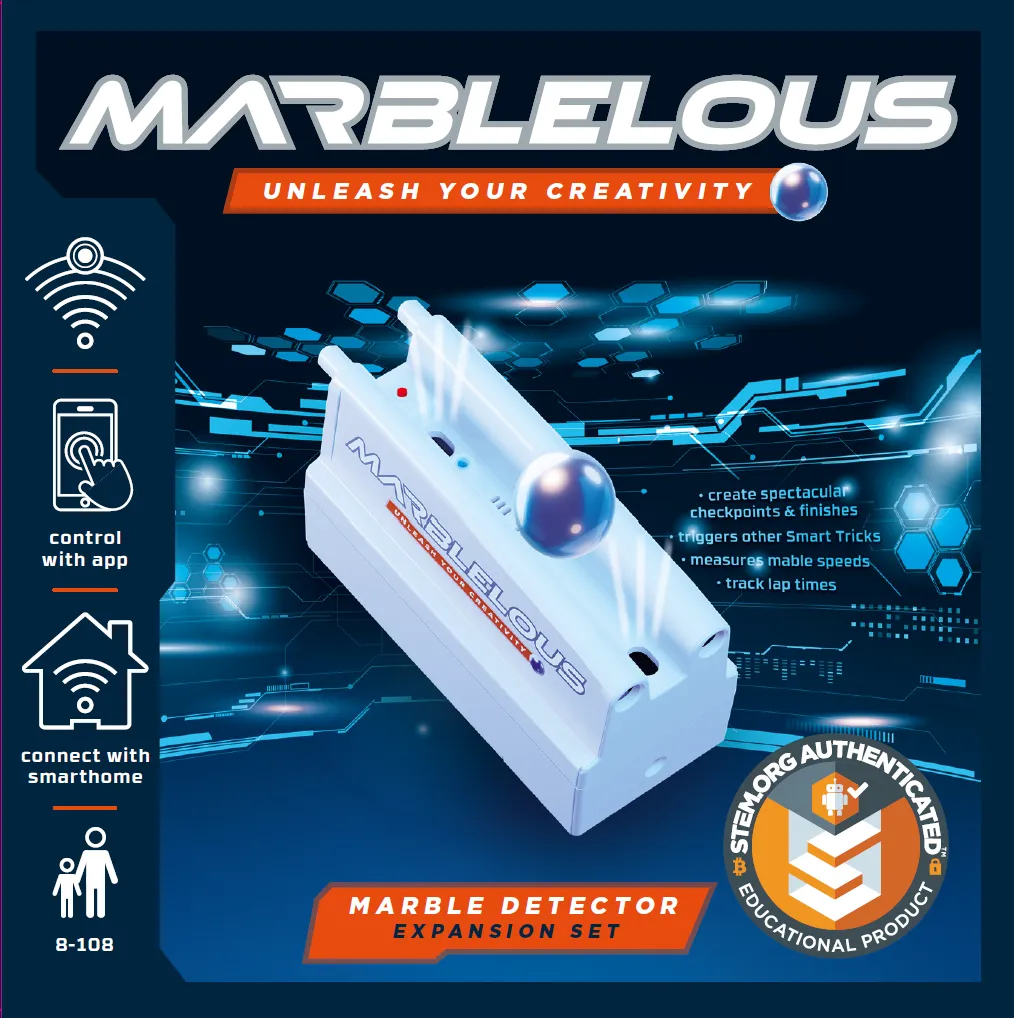 Marble Detector para pista de canicas Marblelous