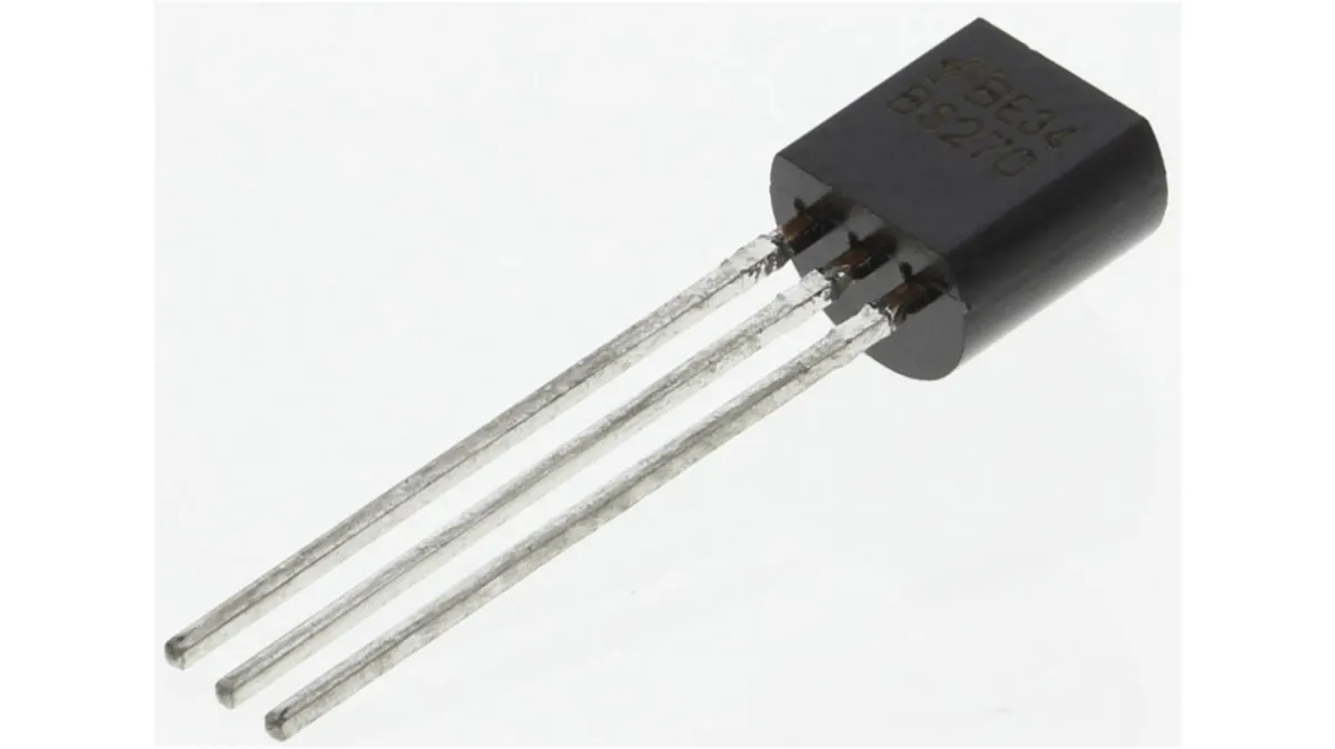 BS170 N-Channel MOSFET TO-92