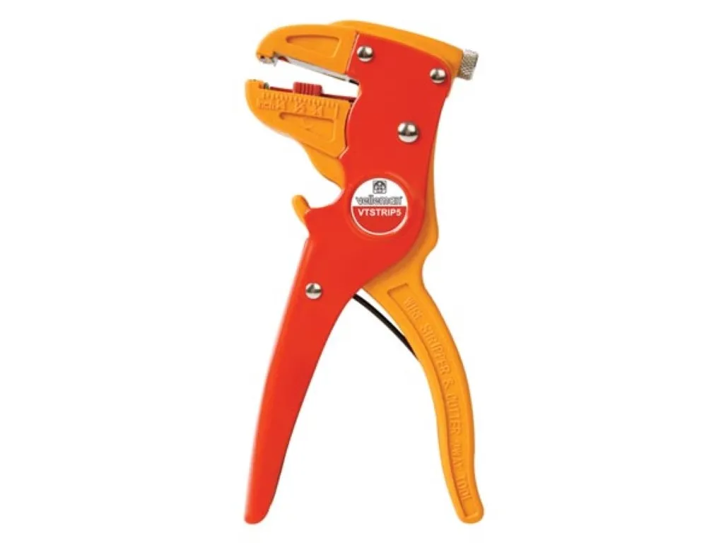 Automatisk knip- og afisoleretang