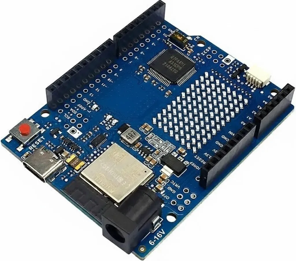Arduino Uno R4 WiFi yhteensopiva