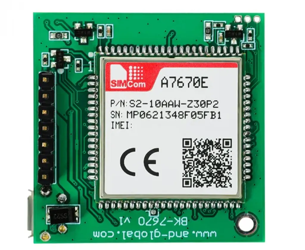 A7670 SIM 4G LTE Cat 1 a GPS modul
