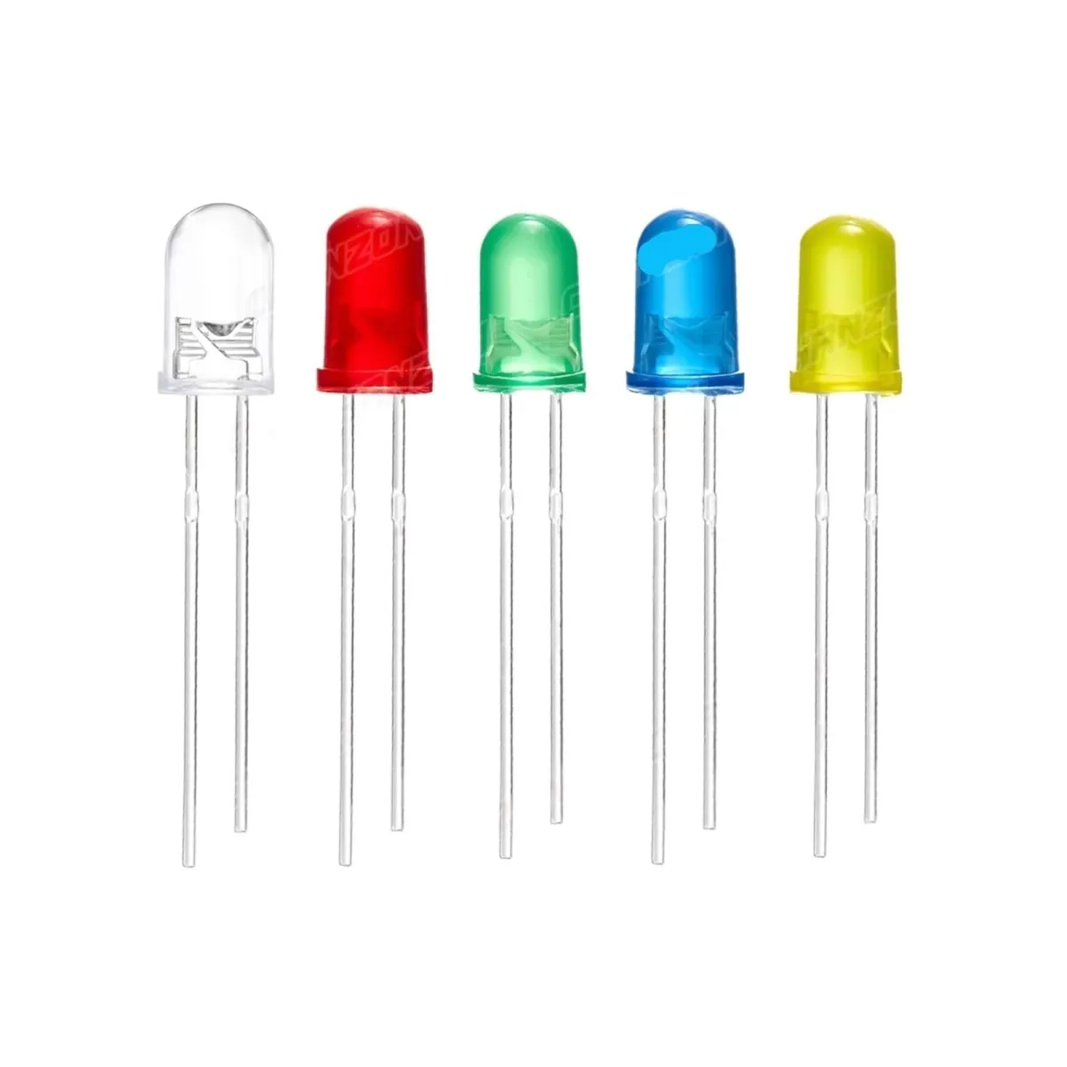 10x LED-Dioden 5 verschiedene Farben