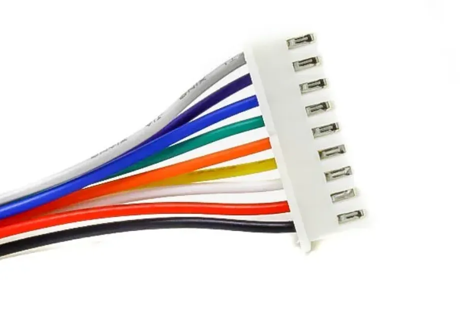 Conector pigtail macho Micro JST XH de 9 pines