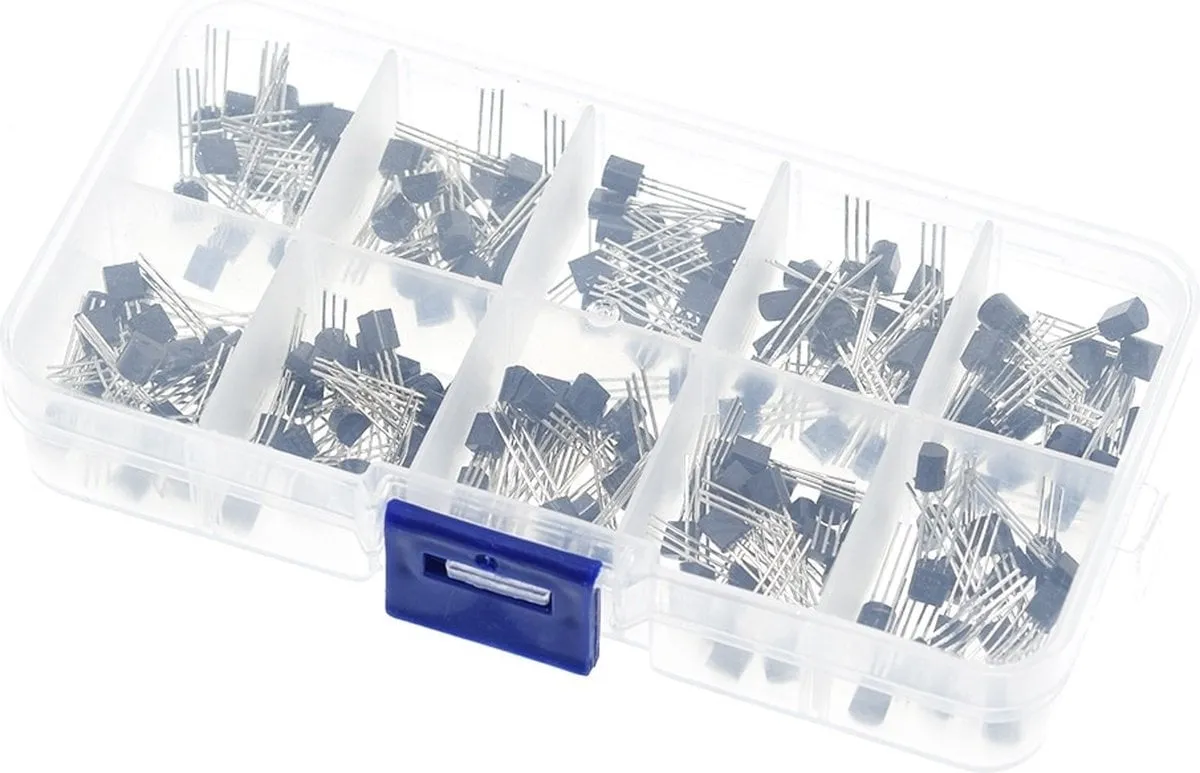 Sada 200 tranzistorů 10 druhů common triode