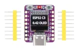 ESP32-C3-Entwicklungsboard mit mini 0.42 inch midi OLED-Display – 2