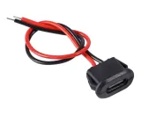 USB-C panel mount socket chassis part – 1
