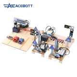 ACEBOTT ESP32 Kit pro řízení dopravy se semafory, počítadlem dopravní zátěže a správou parkovacího přístupu QE027 – 1