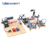 ACEBOTT ESP32 Kit pro řízení dopravy se semafory, počítadlem dopravní zátěže a správou parkovacího přístupu QE027 – 6
