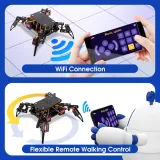 ACEBOTT Kit robot ragno bionico quadrupede ESP8266 con Arduino IDE e ACECode (Scratch) – 3