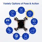 ACEBOTT Kit robot ragno bionico quadrupede ESP8266 con Arduino IDE e ACECode (Scratch) – 4