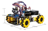 ACEBOTT ESP32 Robottiauto 4x4-mecanum-vetolla | Itse rakennettava | STEM – 2