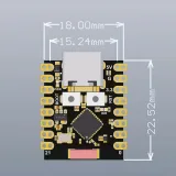 ESP32-C3 Super Mini Wi-Fi et BLE avec 4 Mo de Flash – 2