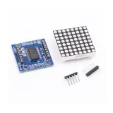 LED Matrix Module MAX7219 Modrá – 1