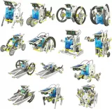 14 i 1 Solar Robot pædagogisk solenergi-kit – 2
