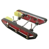 Robotický tank s pásy Chassis včetně 2 motorů – 3