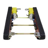 Robotický tank s pásy Chassis včetně 2 motorů – 6