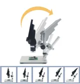 Microscope numérique (1200x) avec écran LCD réglable de 7 pouces – 7