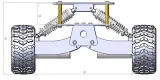 Chassis fuoristrada con trazione a 6 ruote Blu – 3