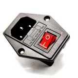 AC C13 Power socket met zekeringhouder en schakelaar – 1