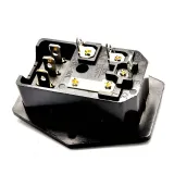 AC C13 Power socket met zekeringhouder en schakelaar – 2