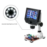 Microscopio digitale 600x 3.6MP con supporto – 3