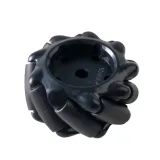 Mecanum Wheel / Omnidirectional Wheel - 60MM-K Black Set of 4 – 3