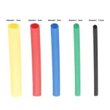 Assortiment de gaines thermorétractables 2:1 - 328 pièces, 5 couleurs, 8 diamètres – 6