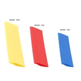 Assortiment de gaines thermorétractables 2:1 - 328 pièces, 5 couleurs, 8 diamètres – 8