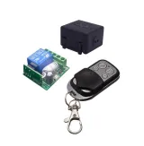 Drahtlose Programmierbare Relaismodul inkl. Fernbedienung (4 Tasten) - 12V 433Mhz RF – 6
