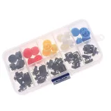 Sortiment Druckknöpfe, Moment - 25 Stück, 5 Farben, 12X12x7.3mm – 3