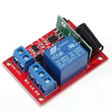 Módulo de relé inalámbrico incl. mando a distancia - 12V, 1 canal, 433Mhz RF – 5