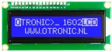 1602 LCD s modrým podsvícením s předpájeným I2C – 1