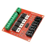 MOSFET modul vysokého výkonu 5-20V 10A - 4 kanály – 1