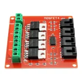MOSFET modul vysokého výkonu 5-20V 10A - 4 kanály – 4