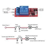 Μονάδα Ρελέ Υπέρυθρων 12V με Τηλεχειριστήριο (περιλ. Μπαταρία) - 1 Κανάλι – 3