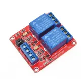 Релейен модул 5 V, 2-канален, с винтови клеми и оптрон – 3