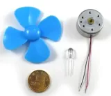 Windgenerator DC motor set met propeller 60 mm – 1