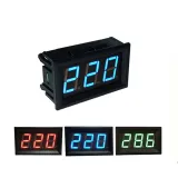 Voltmetro AC 70 - 500V - Blu, 0.56inch, 2 Fili – 4