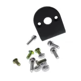 Aluminium 25mm reduktiomoottorin kiinnike 6 ruuvilla – 1