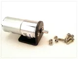Aluminium 25mm reduktiomoottorin kiinnike 6 ruuvilla – 4