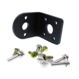Aluminium 25mm reduktiomoottorin kiinnike 6 ruuvilla – 5