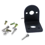 Aluminium 25mm reduktiomoottorin kiinnike 6 ruuvilla – 7