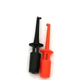 Mini Test Clip with Spring Hook for PCB SMD IC 43mm - Red – 2