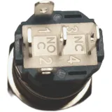 Bouton-poussoir | verrouillage marche-arrêt | LED 12V Blanc | Inox | 16mm – 4