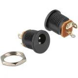DC power jack Female 5.5x2.1mm DC-022 με παξιμάδι – 2