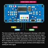 Capteur de distance ultrasonique RUS-04 avec LED RGB intégrée – 2