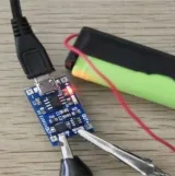 Lithium 18650 Batterieladegerät mit Micro USB 5V 1A TP4056 – 2