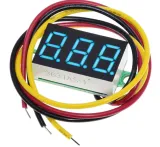 Voltmeter 0V-100V Blå – 2